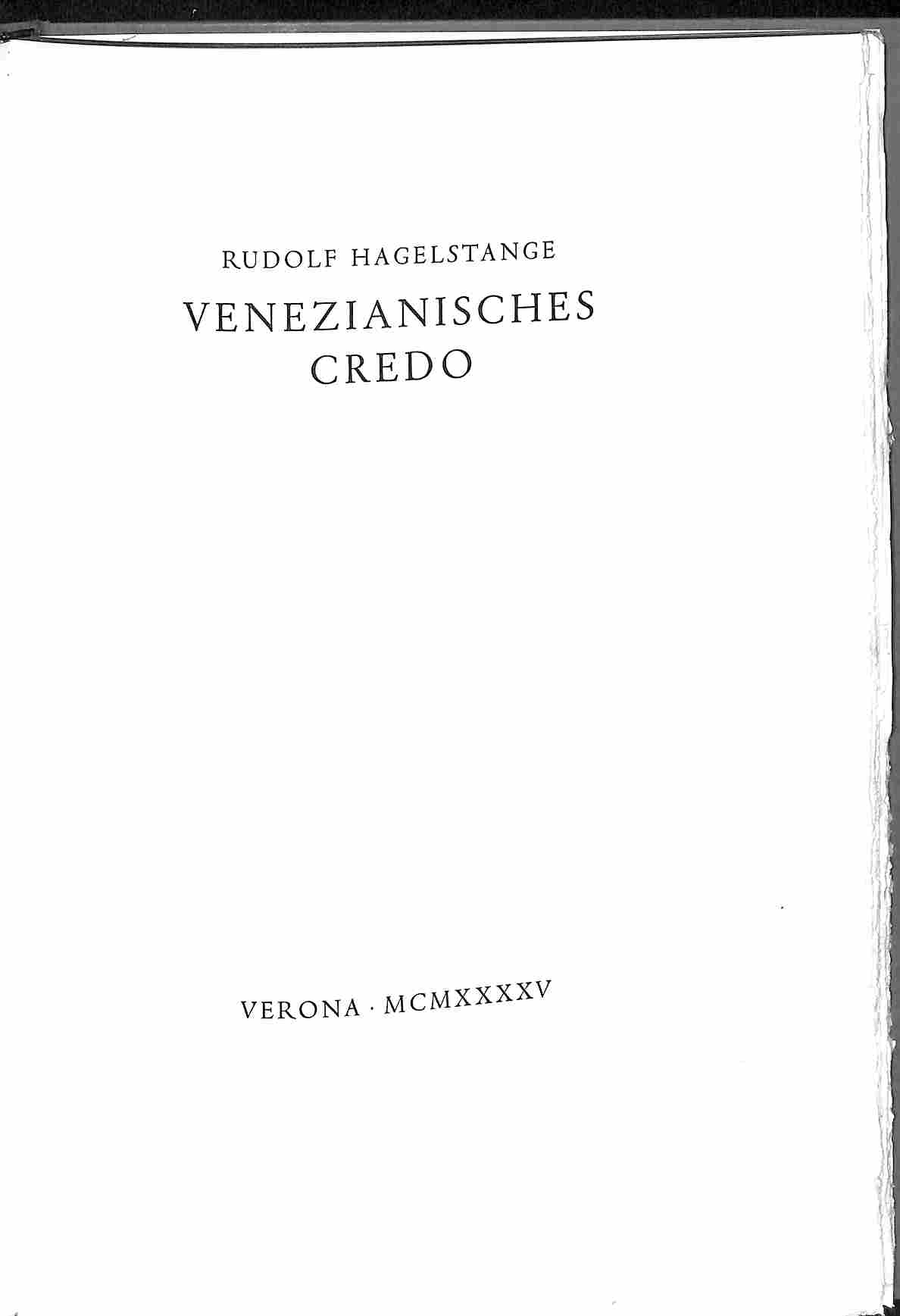 Venezianisches credo